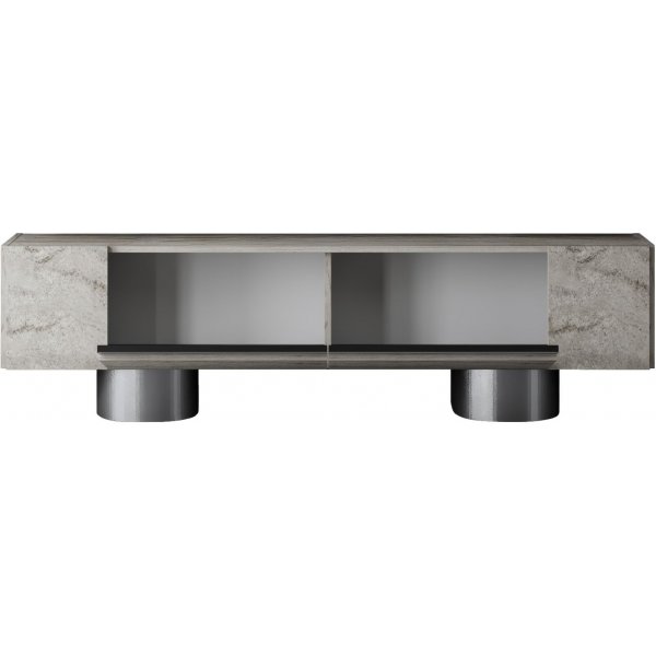 Bohem TV-bänk - Travertin/silver Bohem TV-bänk - Travertin/silver