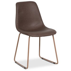 Live stol - Vintage brun