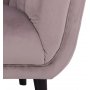 Tampa 2,5-sits soffa - Puderrosa