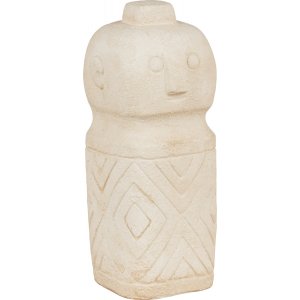 Totem Tic beeldje Beige