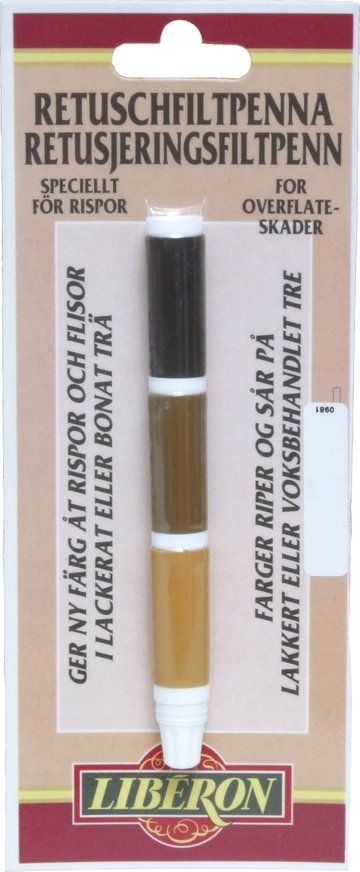 Touch-up pen multiretuschpenna för trä Teak - Möbelvårdsprodukter