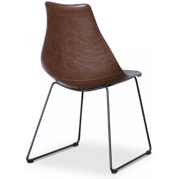 Lacrosse stol - Brun vintage PU Lacrosse stol - Brun vintage PU