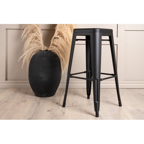 Tabouret de bar Tempe - Noir Tabouret de bar Tempe - Noir
