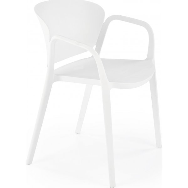 Chaise de salle  manger Cadeira 491 - Blanc