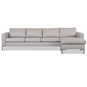Divansoffa 298 cm i beige tyg Divansoffa 298 cm i beige tyg