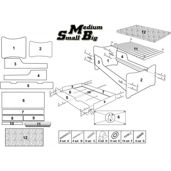 Barnsng Princess - 90 cm