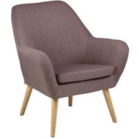 Oakland fåtölj - Rosa / Oljad ek Oakland fåtölj - Rosa / Oljad ek