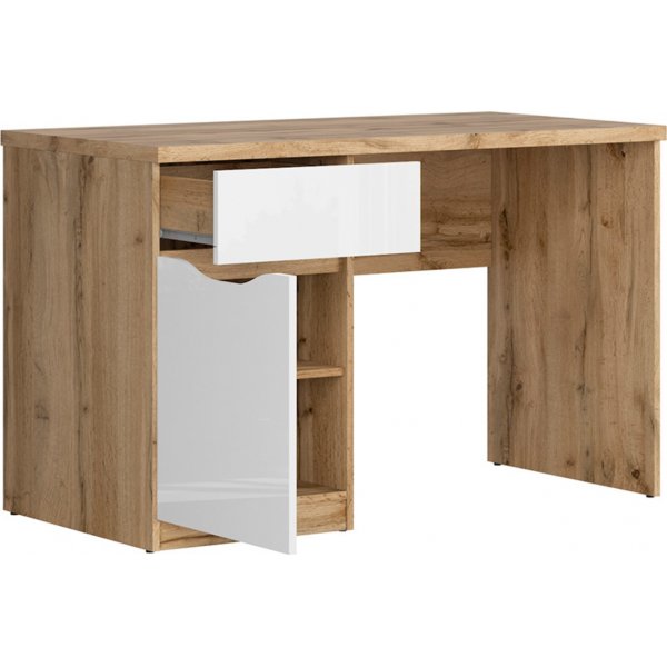 Bureau Nuis 120 x 60 cm - Chêne/blanc Bureau Nuis 120 x 60 cm - Chêne/blanc