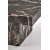 Monolit soffbord 80 x 80 cm - Svart marmor