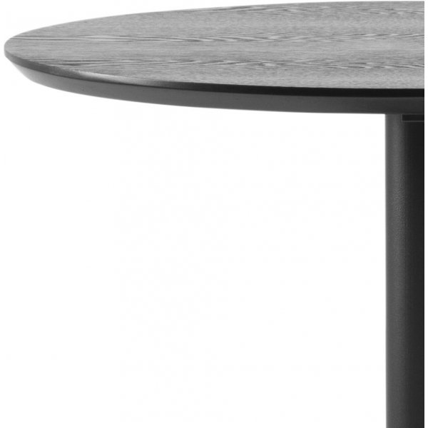 Table de bar Ibiza Ø60 cm - Noir/frêne Table de bar Ibiza Ø60 cm - Noir/frêne