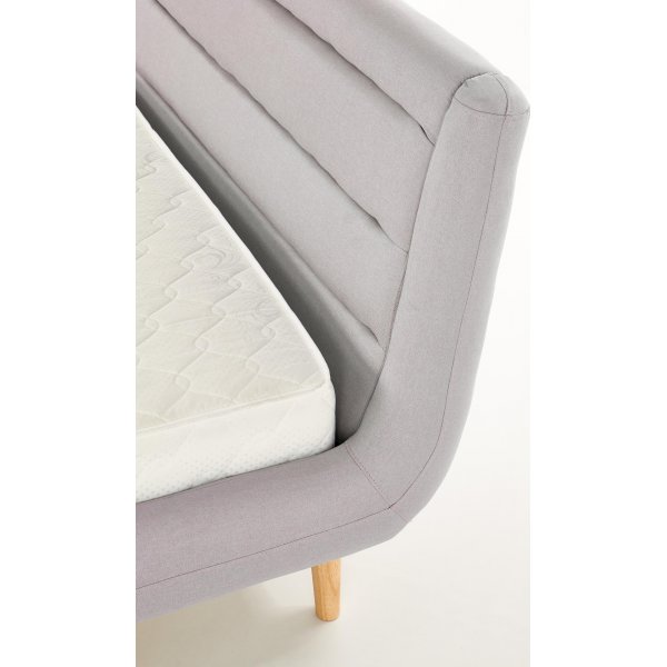 Bernard grå sängram 160x200 cm Bernard grå sängram 160x200 cm