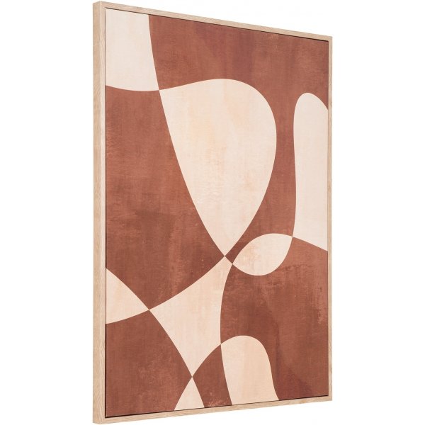 Tableau sur toile Cape Town 50 x 70 cm - Marron/Beige Tableau sur toile Cape Town 50 x 70 cm - Marron/Beige