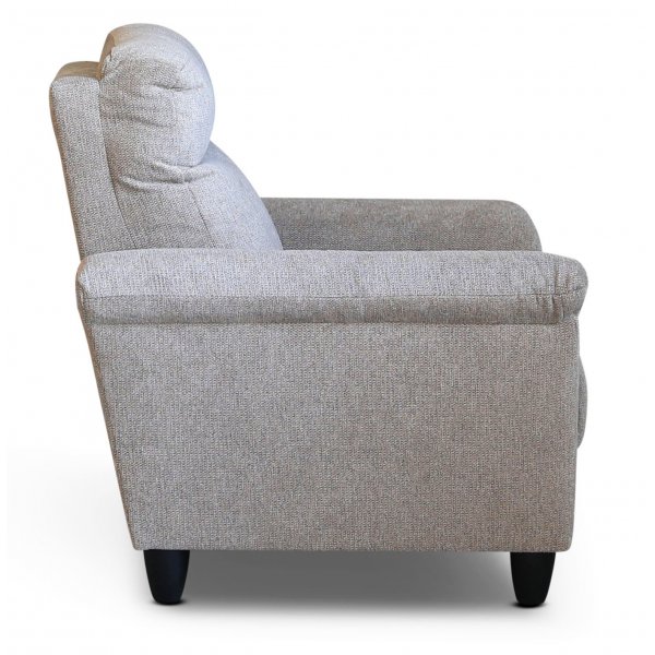 Fauteuil Alabama en tissu beige Fauteuil Alabama en tissu beige