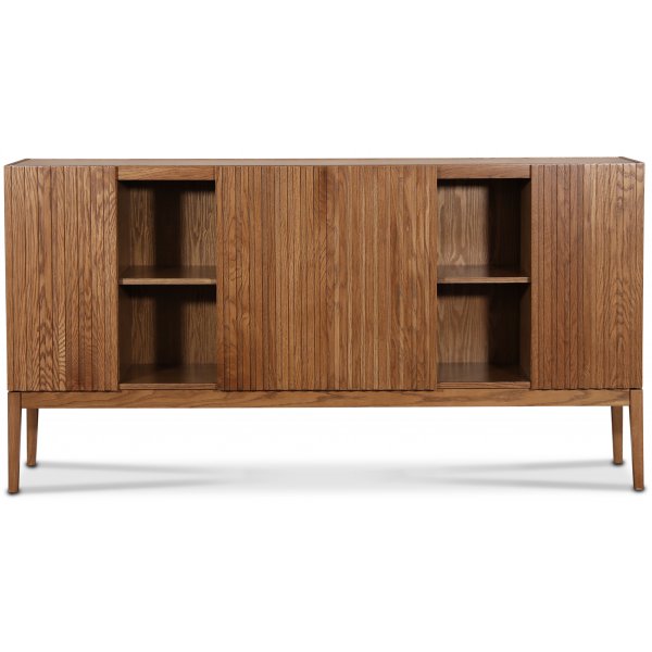 Nova sideboard med skjutdörrar - Valnöt Nova sideboard med skjutdörrar - Valnöt