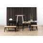 Roxby matbord 140 cm - Svart