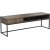 Banc mdia Regal - Placage chne laqu marron