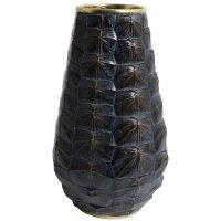 Vas sköldpadda H35 cm - Svart Vas sköldpadda H35 cm - Svart