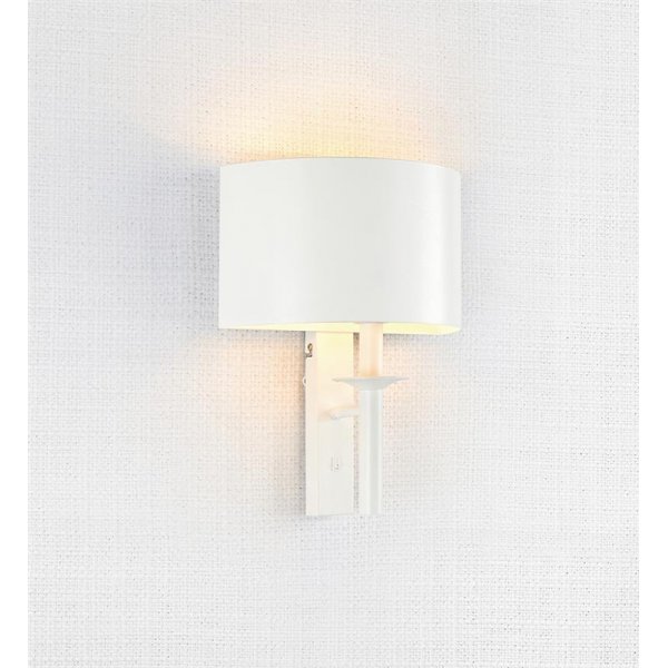 Armour vägglampa - Vit Armour vägglampa - Vit