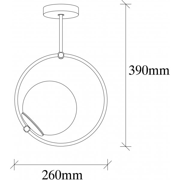 Plafonnier Dolly - Noir Plafonnier Dolly - Noir