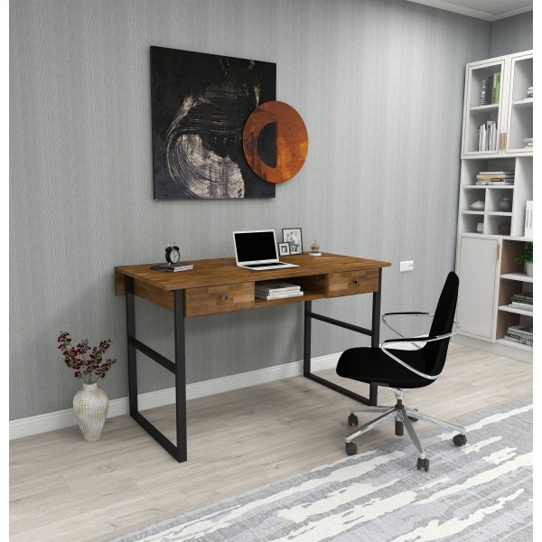 Allen skrivbord 120x60 cm - Valn�t