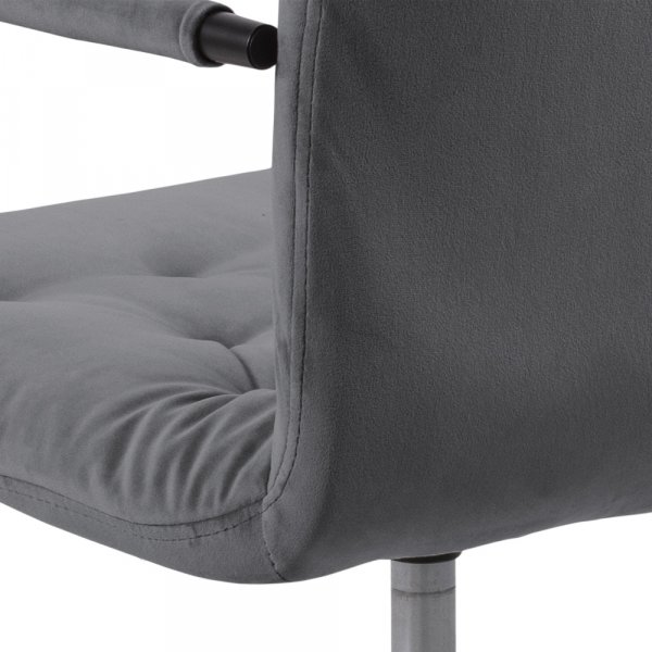 Chaise de bureau Wendy - Gris