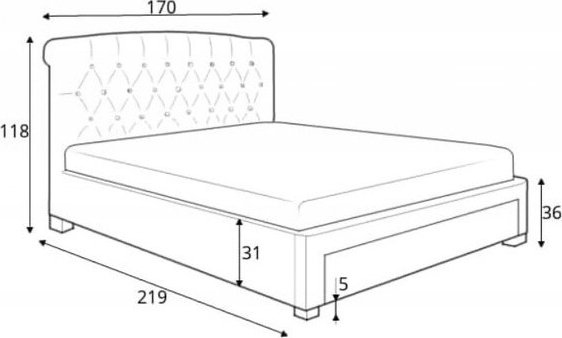 Hewie bedframe met opbergruimte 160x200 cm - Grijs/walnoot + Textielreiniging voor meubels Hewie bedframe met opbergruimte 160x200 cm - Grijs/walnoot + Textielreiniging voor meubels