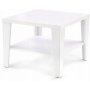Harper soffbord 70 cm - Vit