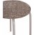 Tabouret Asmara - Mlange marron