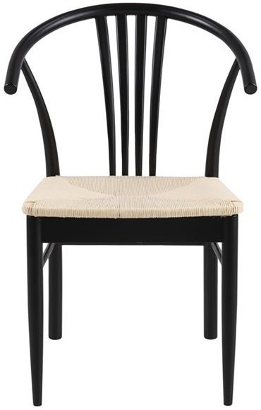 York stol svart betsad ek / Fltad sits