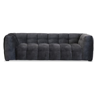 Nova 3-sits soffa - Antracit sammet