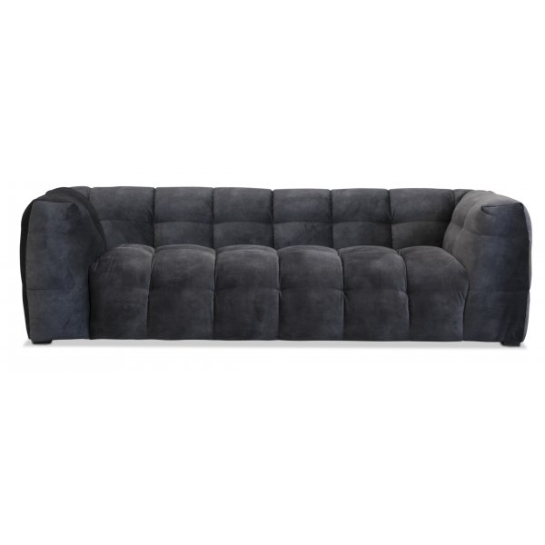Nova 3-sits soffa - Antracit sammet