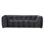 Nova 3-sits soffa - Antracit sammet