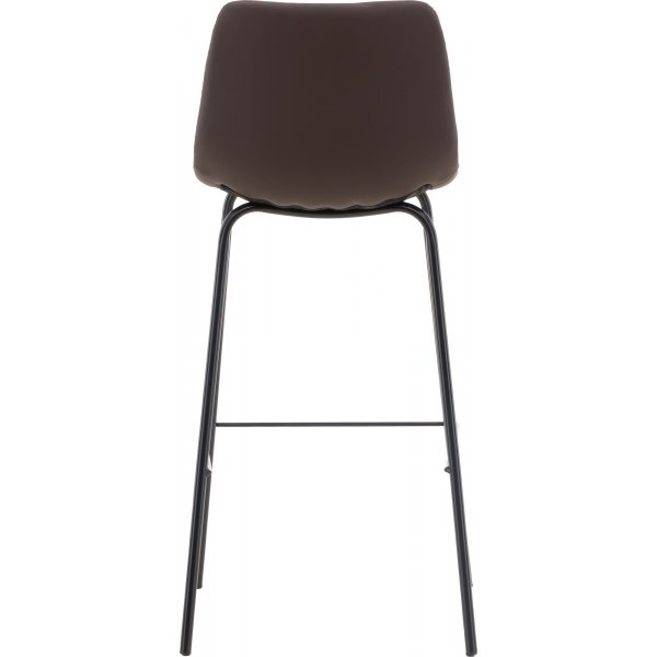 Alexi barstol - Brun PU Alexi barstol - Brun PU