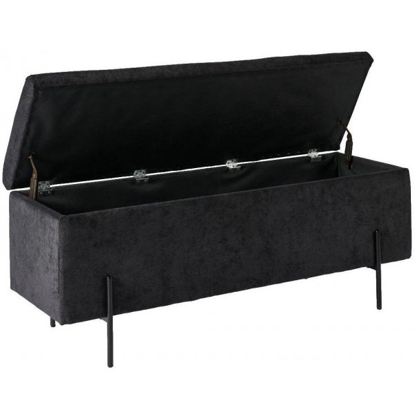 Banc Deauville avec rangement - Anthracite Banc Deauville avec rangement - Anthracite