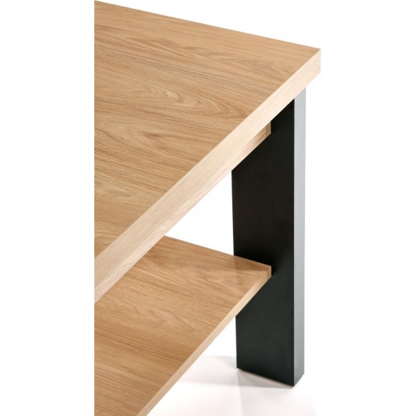 Table basse Elfe 120x 60 cm - Noir