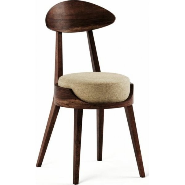 Chaise de salle à manger Uma - Couleur optionnelle du cadre et du rembourrage Chaise de salle à manger Uma - Couleur optionnelle du cadre et du rembourrage