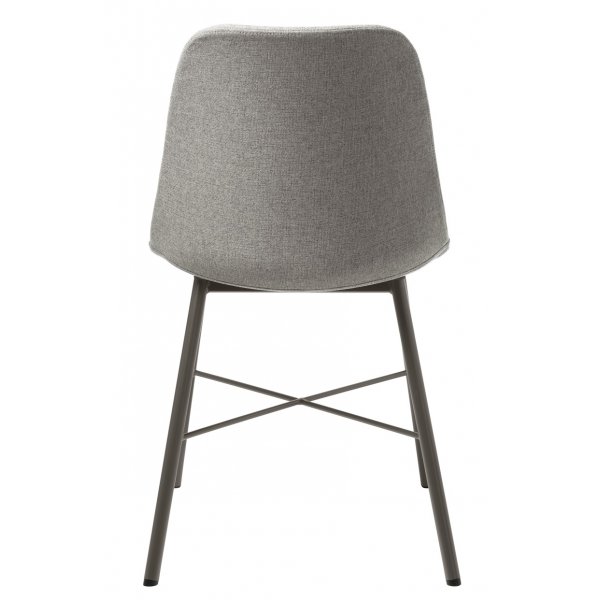 Cara stol i grått tyg Cara stol i grått tyg