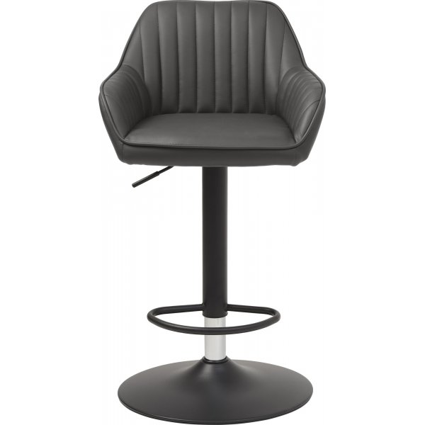 Blocks barstol i grått PU sitthöjd 75-89 cm Blocks barstol i grått PU sitthöjd 75-89 cm