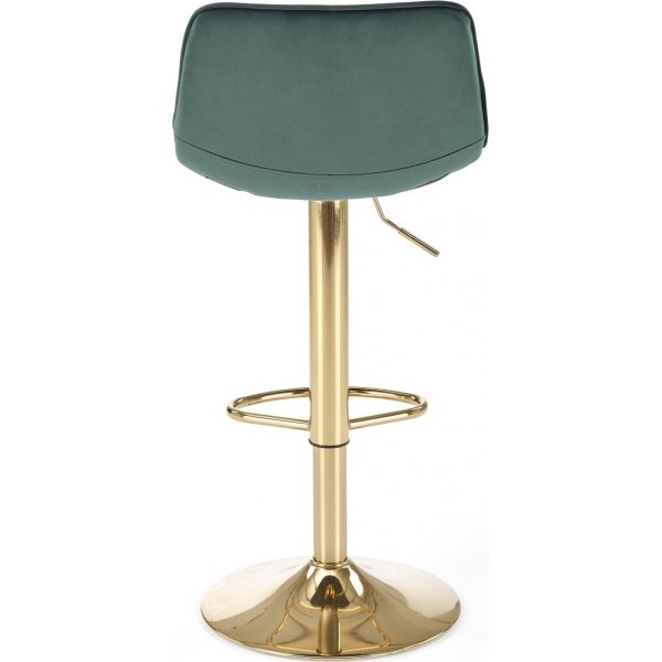 Tabouret de bar Pelican 120 - Vert foncé/or Tabouret de bar Pelican 120 - Vert foncé/or