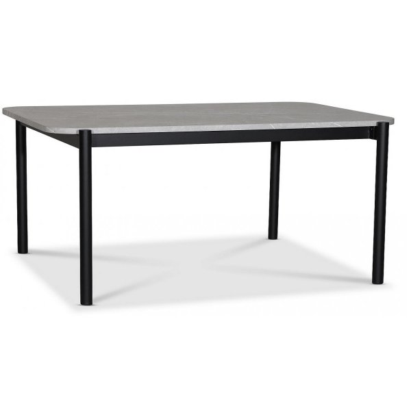 Wayne Matbord 180x90 cm - Ljusgrå marmor (Foliering) Wayne Matbord 180x90 cm - Ljusgrå marmor (Foliering)