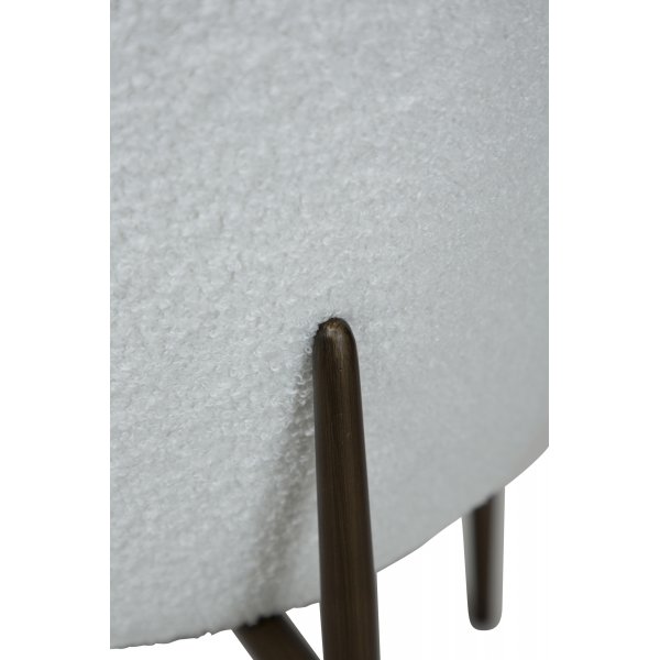 Chaise de salle  manger Orbit - Neige boucle