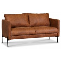 Kingsley 2,5-sits soffa - Cognac (Ecoläder) Kingsley 2,5-sits soffa - Cognac (Ecoläder)