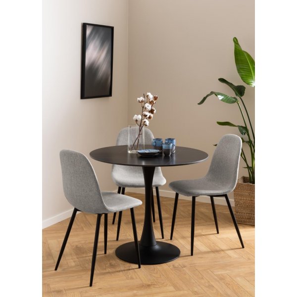 Chaise de salle à manger Celia - Gris Chaise de salle à manger Celia - Gris