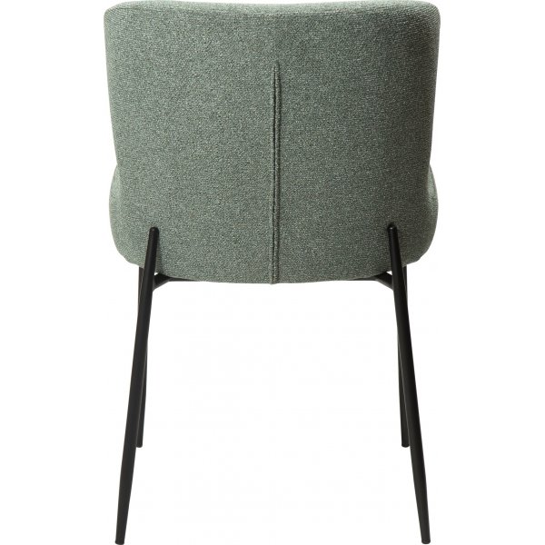 Chaise de salle à manger Glam - Boucle verte Chaise de salle à manger Glam - Boucle verte