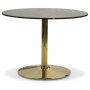 Plaza matgrupp, marmorbord med 4 st Theo sammetsstolar - Grn/Gr/Mssing