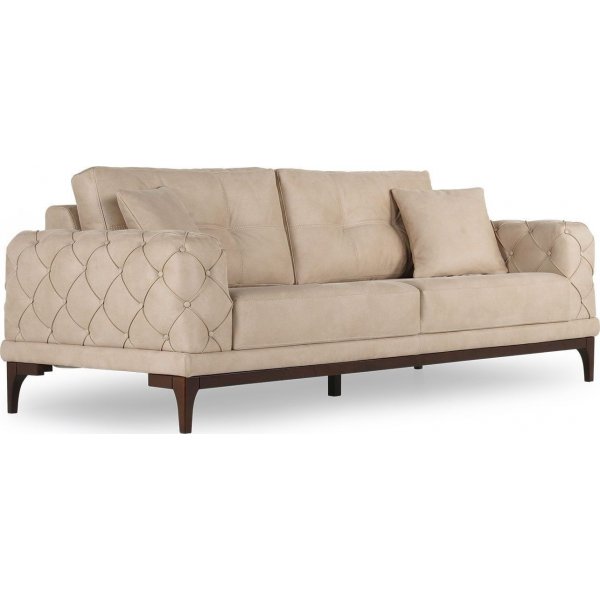 Lale 3-sits bäddsoffa - Cream Lale 3-sits bäddsoffa - Cream