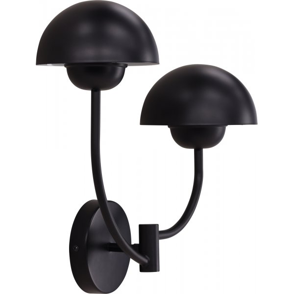 Lykkarna wandlamp - Zwart