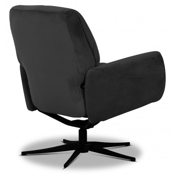 Midsjö fåtölj (Recliner) - Grå sammet Midsjö fåtölj (Recliner) - Grå sammet