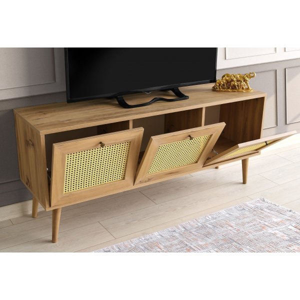 Likya TV-bänk 140 cm - Ek Likya TV-bänk 140 cm - Ek