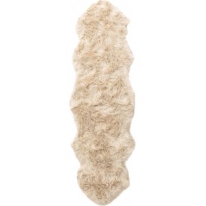 Pli Katy 180 x 55 cm - Fausse fourrure beige